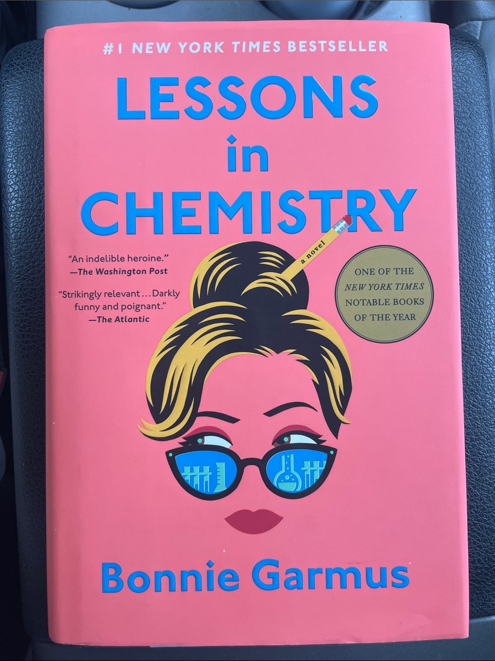 'Lessons in Chemistry' Hardcover Book by Bonnie Garmus